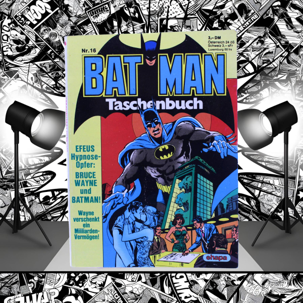 Batman Comic Taschenbuch Nr. 16 (Ehapa 1982) – Poison Ivy, Catwoman, Mad Hatter, Man-Bat